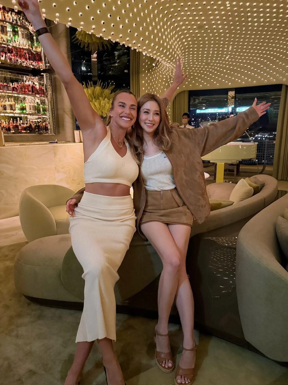 是李家家族, 很好的闺蜜, 作为运动员